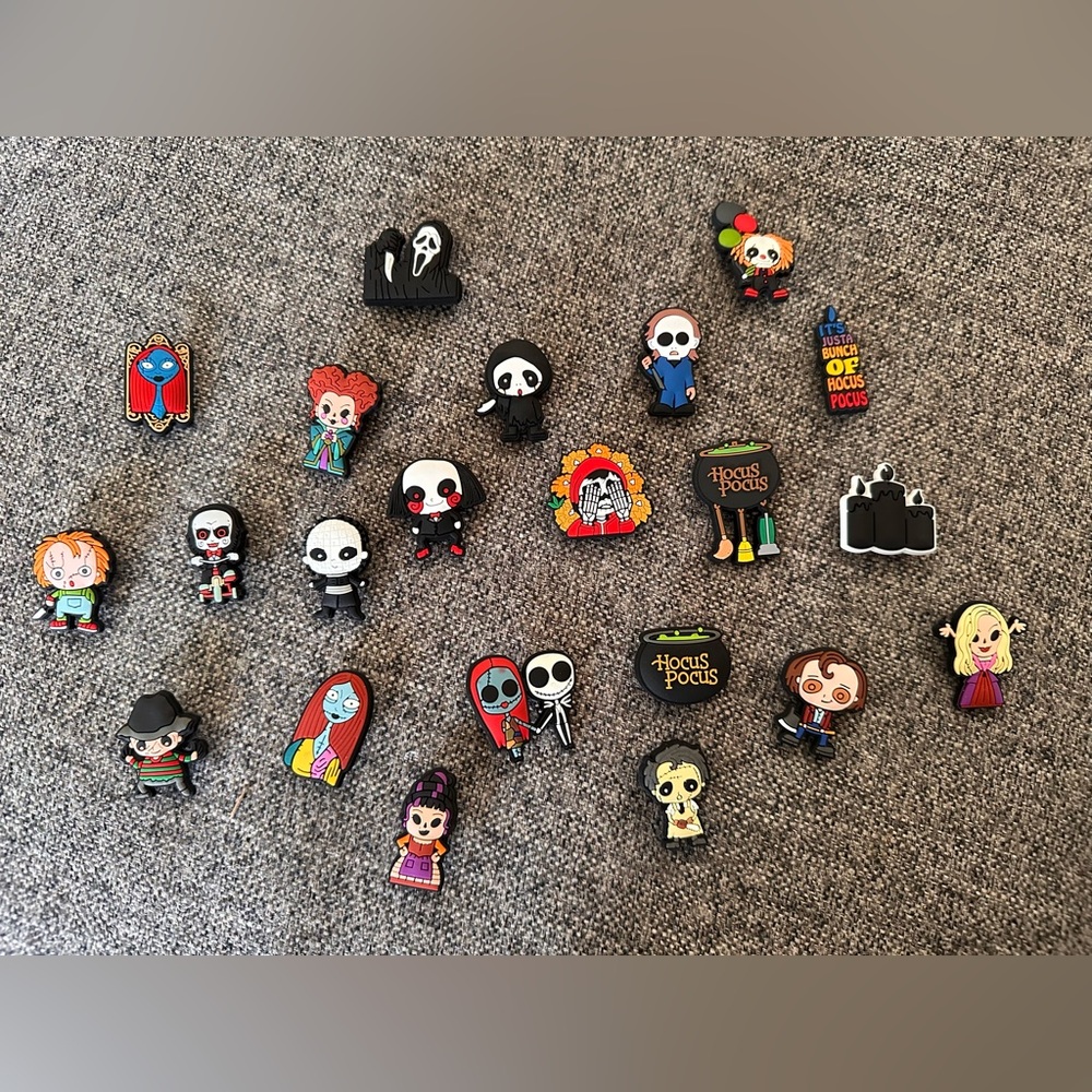 assorted halloween jibbitz